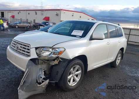 2008 Toyota Highlander из США, поврежденный, VIN JTEES41A182046723